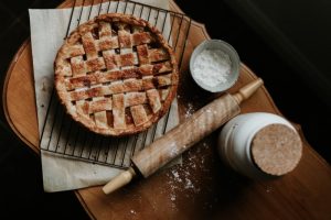 Mit Nudelholz backen